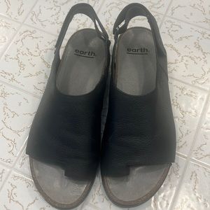 Size 9 flat with Velcro back.